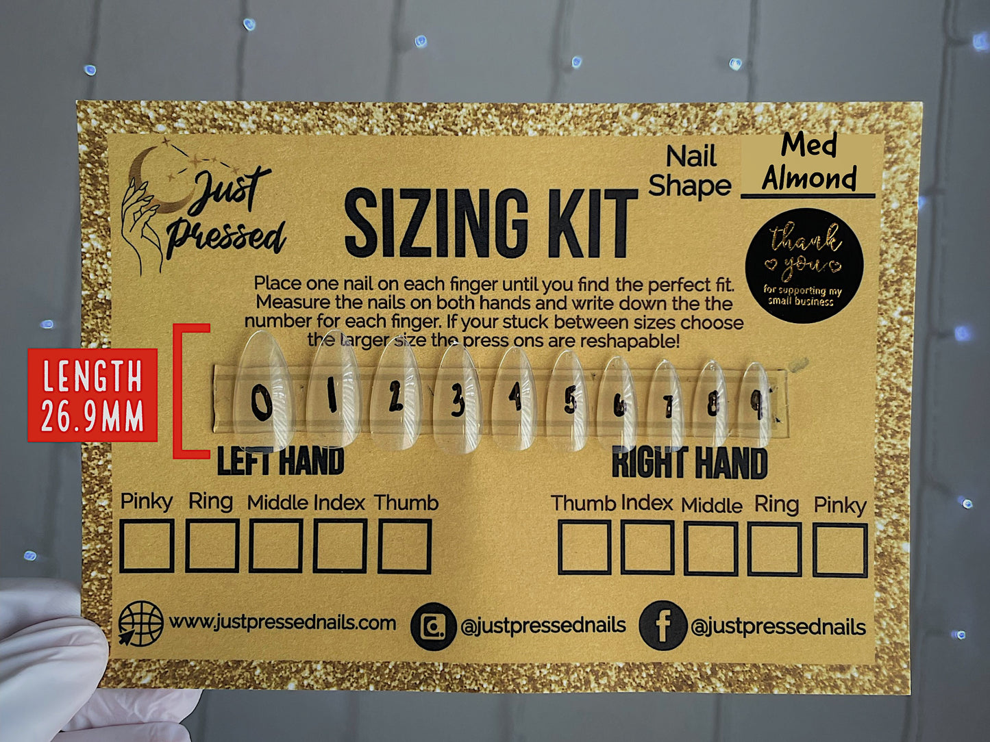 Nail Sizing Kits