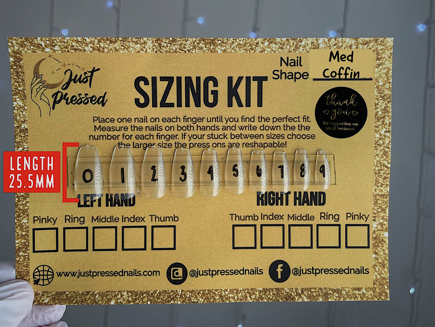 Nail Sizing Kits