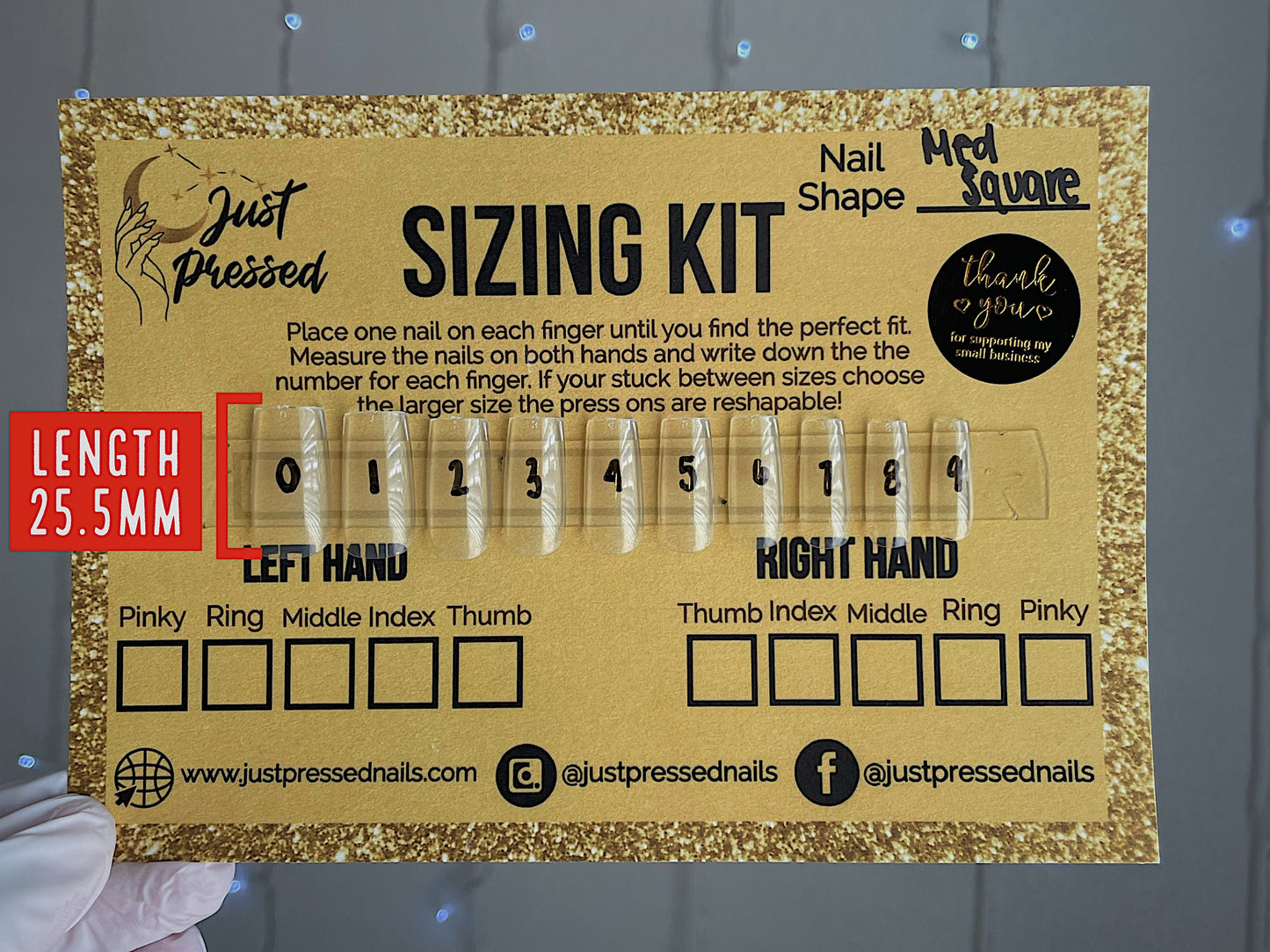 Nail Sizing Kits