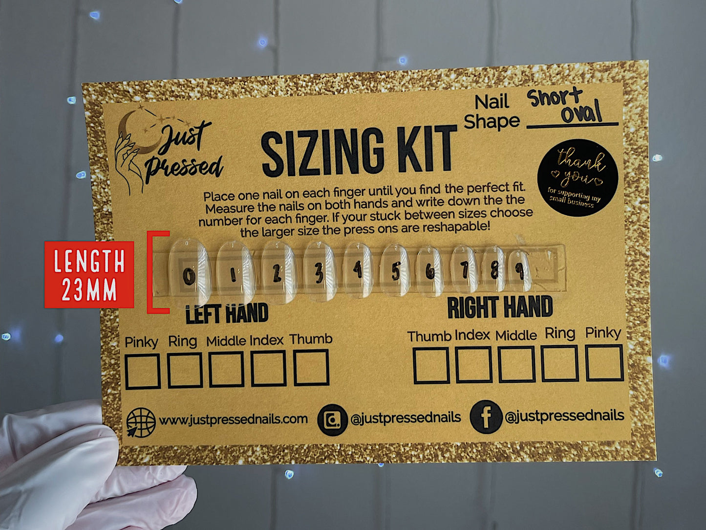 Nail Sizing Kits